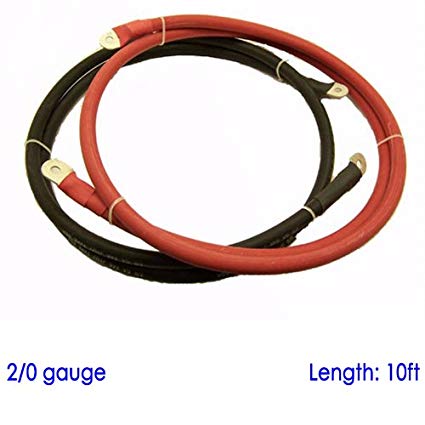 Battery Cable with 3/8
