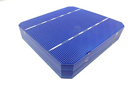MISOL Mono Solar Cell 5x5 2.8w, GRADE A, monocrystalline cell, DIY solar panel, for DIY solar module