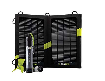 Goal Zero Switch 10 Recharger with Nomad 7 Solar Panel and Multi-Tool Kit