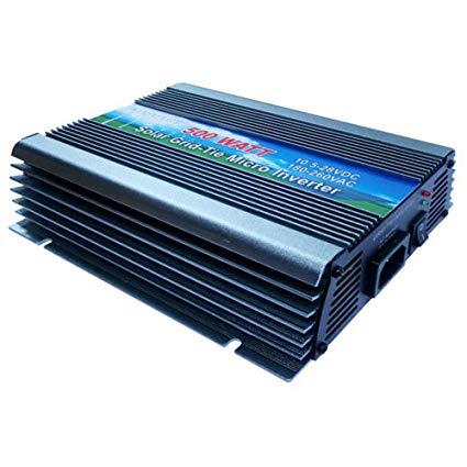 TR Solar 500W Gird Tie Pure Sine Wave Wide Voltage Micro Solar Inverter Matched with the 36-48V solar panel for Home Using