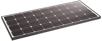 ALEKO Solar Panel Monocrystalline 125W for Any DC 12V Application (Gate Opener, Portable Charging System, Etc.)