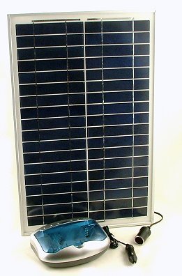 20 Watt Solar Battery Charger for AAA, AA, C, D & 9V Batteries