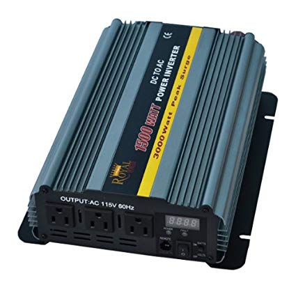 Royal Power PI1500-24 Power Inverter 1500 Watt 24 Volt DC To 110 Volt AC