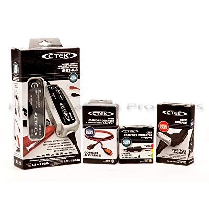 CTEK Limited Edition Battery Charger Bundle with Extension Cable