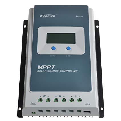SolarEpic 40A MPPT Solar Charge Controller 100V input Tracer A Series 4210A With Display