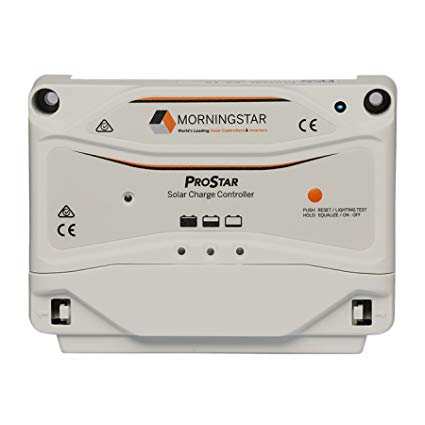 MorningStar ProStar PS-30 PWM Solar Charge Controller, 30 Amp 12/24 Volts