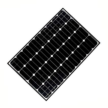 ALEKO 100W 100-Watt Monocrystalline Solar Panel