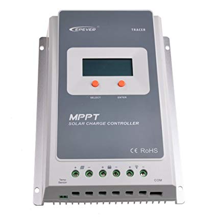 EPEVER 30A MPPT Solar Charge Controller 100V input Tracer A Series 3210A With LCD Display