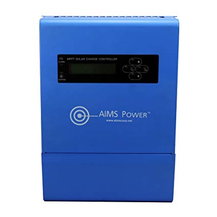 AIMS Power SCC40AMPPT, 40 Amp Solar Charge Controller 12/24/36/48V