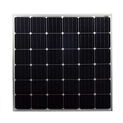 150 Watt 12 Volt Monocrystalline Off Grid Solar Panel - Mighty Max Battery brand product