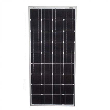 100 Watts 100W Solar Panel 12V Mono Off Grid Battery Charger for RV - Mighty Max Battery brand product