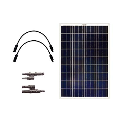 Grape Solar GS-100-EXP Off-Grid Solar Panel Expansion Kit, 100W