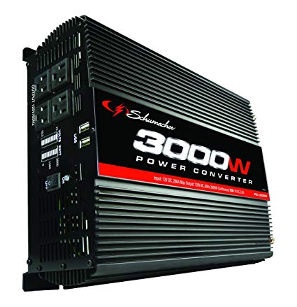 Schumacher PC-3000 3000W Power Inverter