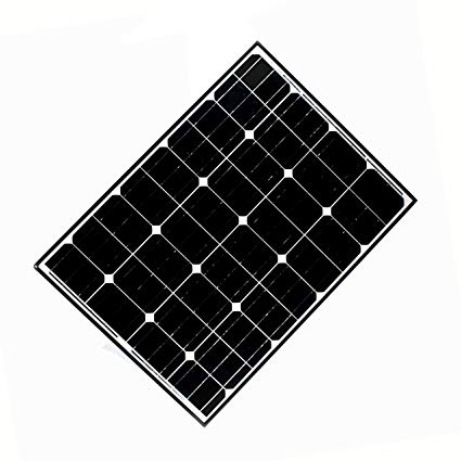 ALEKO® 85W 85-Watt Monocrystalline Solar Panel